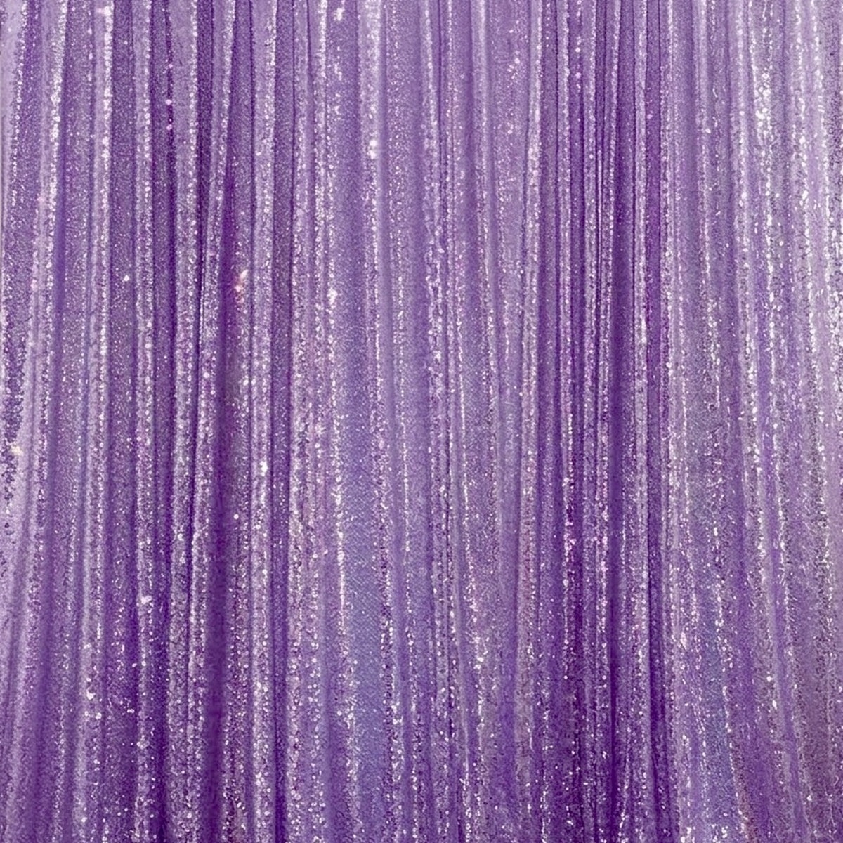 Lavender sequin backdrop
